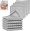 (10Pcs)Wire Dishwashing Rags Non-Scratch Cleaning Cloths Double Sided Mesh Metal Dishcloths (10개입)설거지용 금속 메쉬 재질 수세미